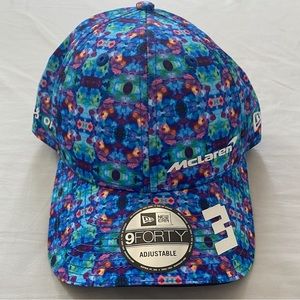 F1 McLaren Driver Special Daniel Ricciardo Blue Kaleidoscopic Hat